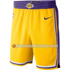 Los Angeles Lakers Muški Kratke Hlače Žuti Nike 2018-19 Swingman